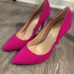 Hot Pink Jessica Simpson Pumps - size 7